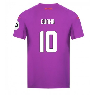 Fotbalové Dres Wolves Matheus Cunha #10 Alternativní 2024-25 Krátký Rukáv Fotbalové Dres Wolves Matheus Cunha #10 Alternativní 2024-25 Krátký Rukáv